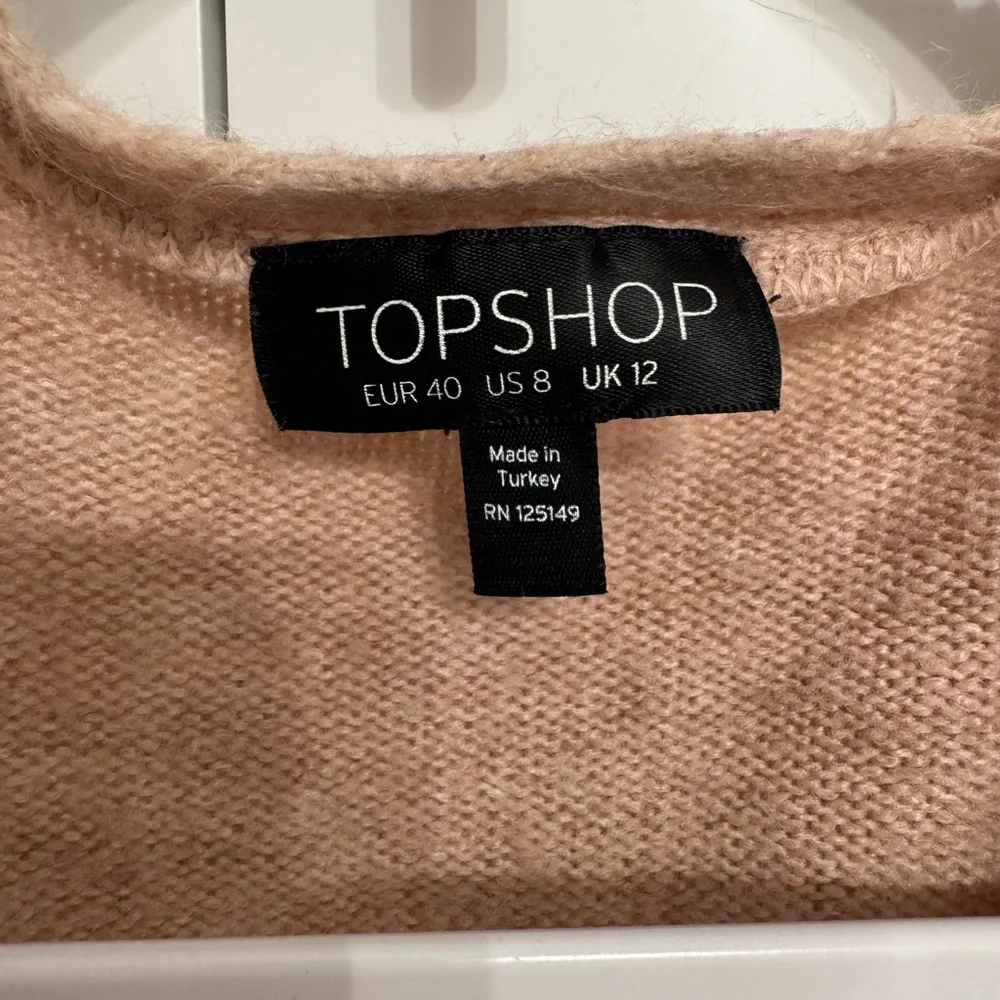 Topshop Soft Pink Cardigan - Picture 4 of 6